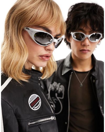 Oakley – eyejacket redux – polarisierte visor-sonnenbrille - Schwarz