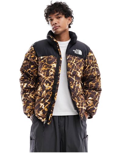 The North Face '96 Retro Nuptse Down Puffer Jacket - Brown