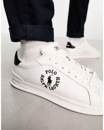 Polo Ralph Lauren Heritage Court - Sneakers - Zwart