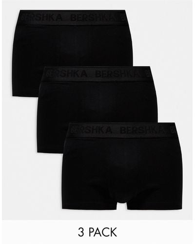Bershka 3-pack Boxers - Black