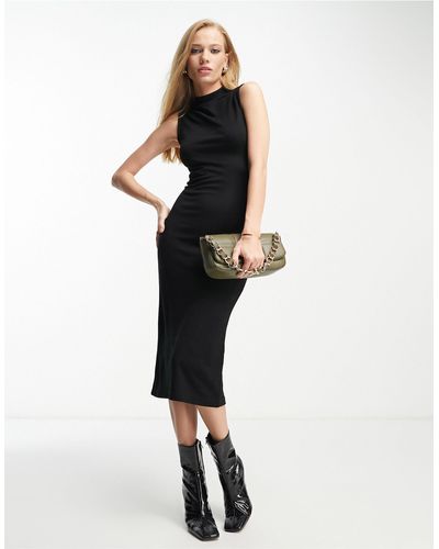 French Connection Manhatten Jersey Bodycon Dress - Black