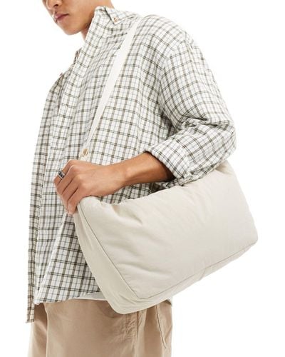 ASOS Soft Slouch Cross Body Bag - White