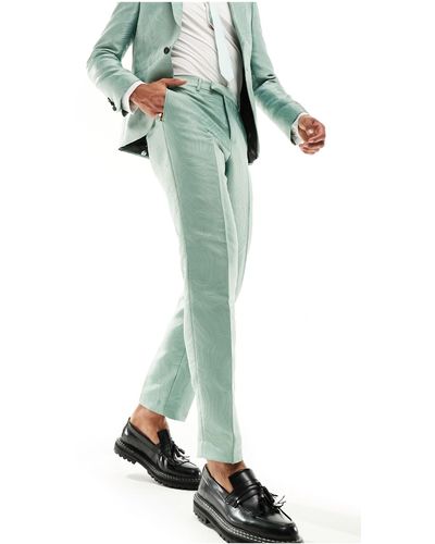 Twisted Tailor Gordimer - pantaloni da abito salvia - Verde