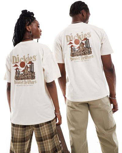 Dickies Chilhowie Short Sleeve Back Print T-shirt - Natural