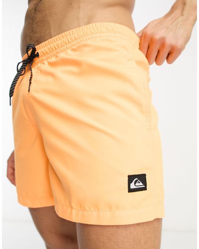 Quiksilver Everyday volley - pantaloncini da bagno gialli - Arancione