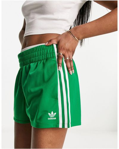 adidas Originals Three Stripe Shorts - Green