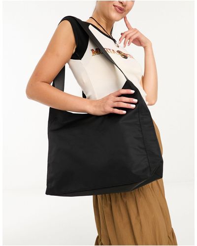 Weekday Carry - sac porté épaule oversize - Noir