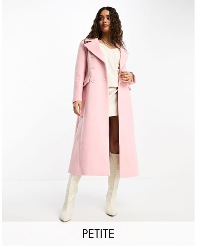 Forever New – oversize-maximantel - Pink