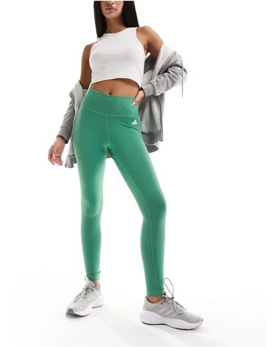 adidas Originals Adidas training - essentials - legging à logo - Vert