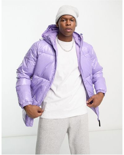 Wesc Puffer Coat - Purple