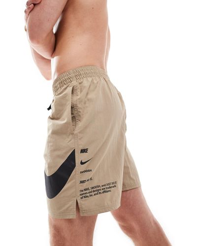 Nike Specs 7 Inch Volley Swim Shorts - Brown