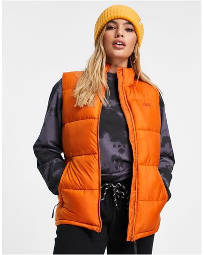 ASOS 4505 Gewatteerde Bodywarmer - Oranje