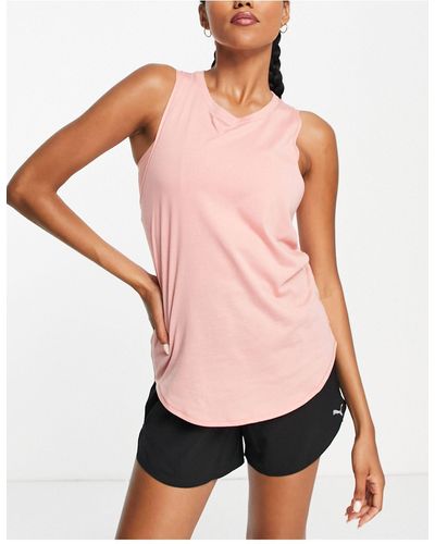 Reebok Tailored Cropped Shirt - Pink
