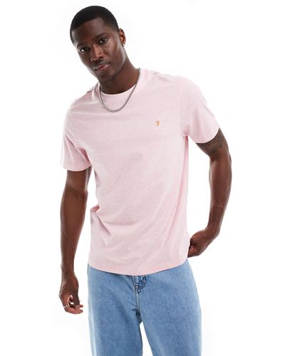 Farah – danny – kurzärmliges t-shirt - Pink