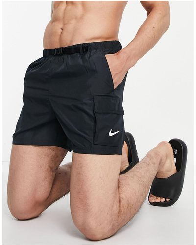 Nike Explore voyage - pantaloncini cargo da 5" neri - Nero