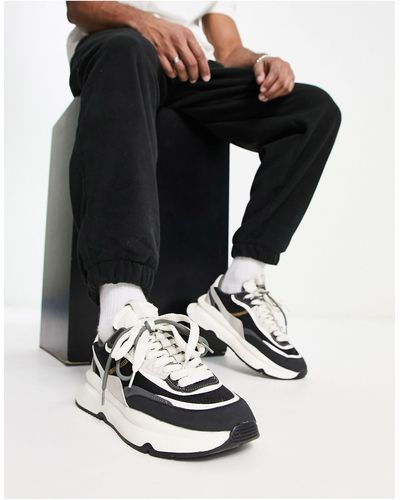 Black Bershka Sneakers for Men | Lyst