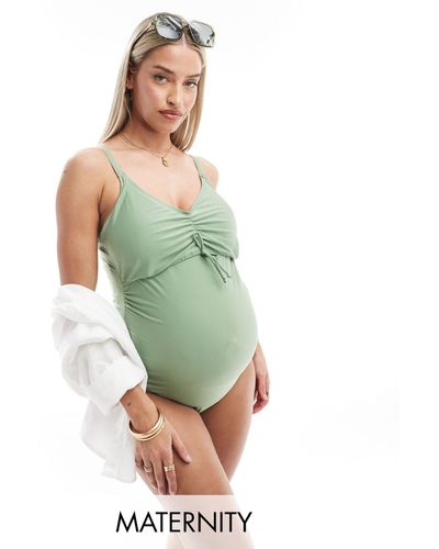 Mama.licious Mamalicious Maternity Swimsuit - Green