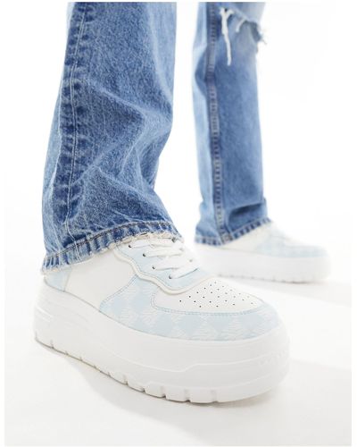Call It Spring Zapatillas deportivas azul claro con suela gruesa ivey