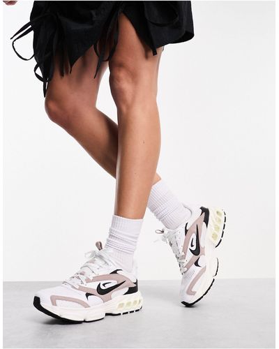 Nike Zoom - air fire - sneakers bianche e talpa - Nero