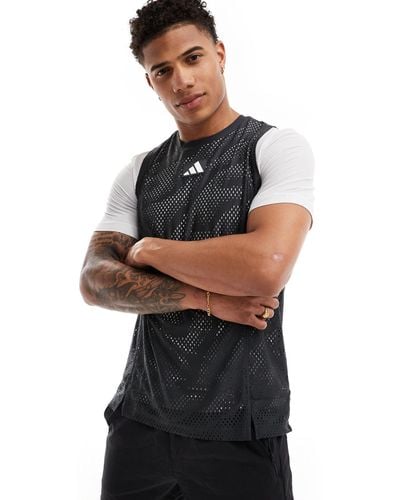 adidas Originals Adidas Tennis Pro Layering T-shirt - Black