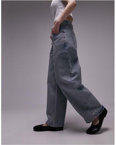 Topshop Unique – jeans - Grau