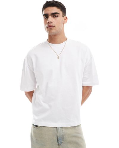 ASOS Heavyweight Boxy Oversized T-shirt - White