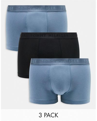 Tommy Hilfiger – everyday luxe – 3er-pack unterhosen - Blau