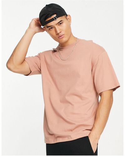 ADPT Oversized Boxy T-shirt - Roze