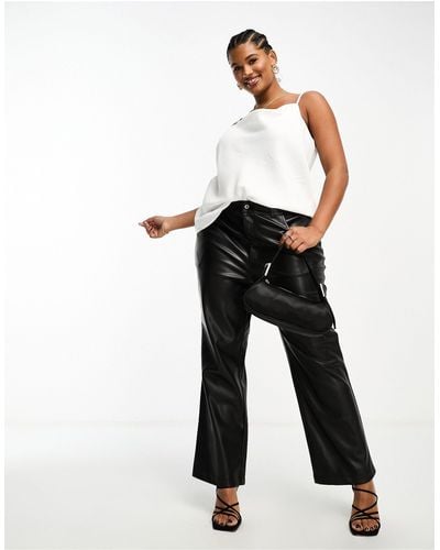 Never Fully Dressed Pu Trouser - White