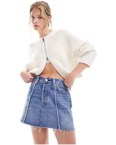 Levi's Recrafted Icon Denim Skirt - Blue