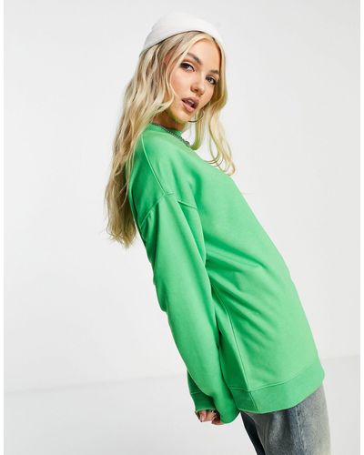 TOPSHOP Oversized Sweater - Groen