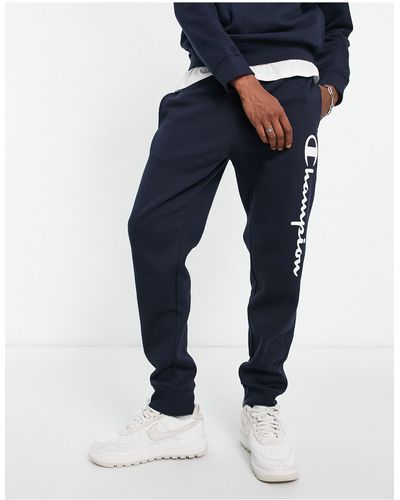 Champion Joggers con logo grande en de - Azul