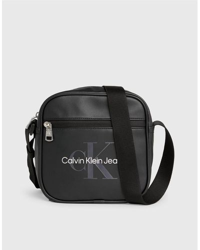 Calvin Klein Sac bandoulière à logo - Noir