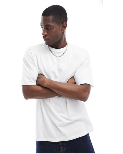 New Look – oversize-t-shirt - Weiß