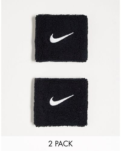 Nike Training Swoosh Unisex Wristbands - Black
