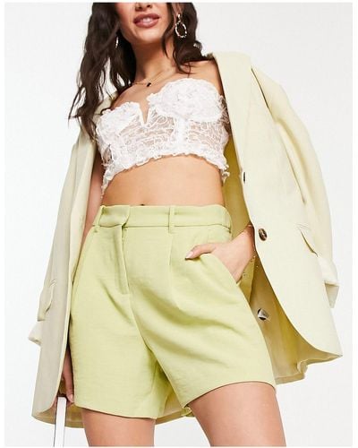 Abercrombie & Fitch Tailored Shorts - Green