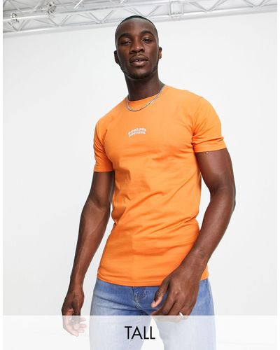 Good For Nothing Tall - t-shirt à logo centré - Orange