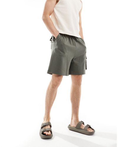 ASOS Oversized Utility Shorts - Multicolour