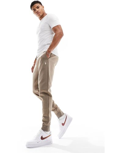 Polo Ralph Lauren – jogginghose aus doppelstrick-sweatstoff - Weiß