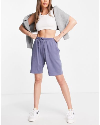 ASOS – längere sweat-shorts im stil der 90er - Mehrfarbig