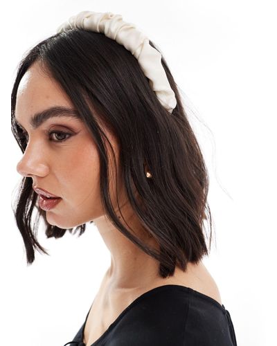 & Other Stories Ruched Headband - Black