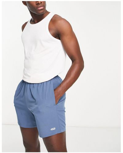 ASOS 4505 – sport-shorts - Blau