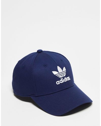 adidas Originals Berretto con logo a trifoglio - Blu