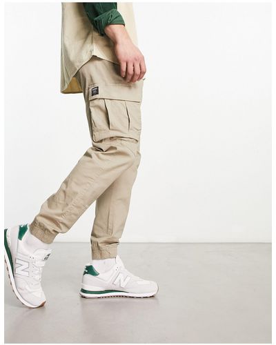 Pull&Bear Cargo Pocket Trouser - White