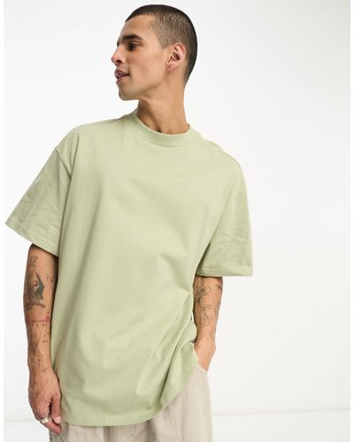 Weekday Great - t-shirt - cendré - Vert