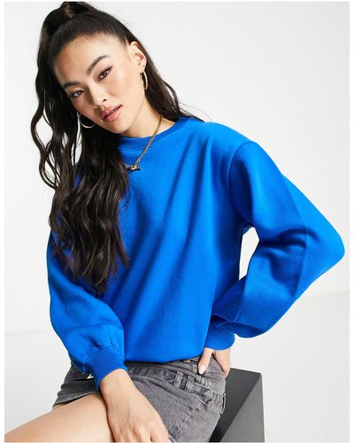 Threadbare Dixie - Oversized Sweater - Blauw