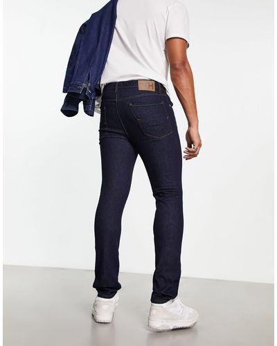 SELECTED Smalle Jeans - Blauw