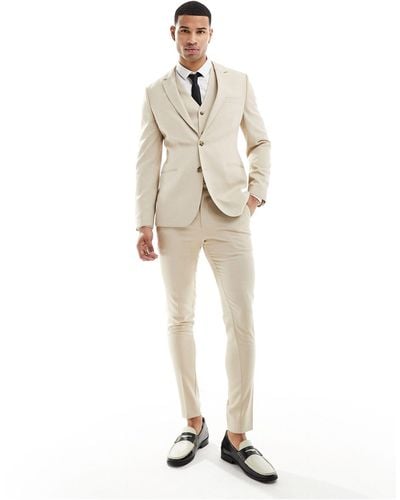 ASOS Wedding Slim Suit Jacket - White