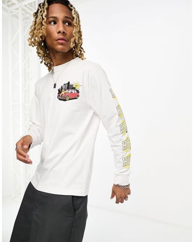 Huf 97 Long Sleeve T-shirt - White