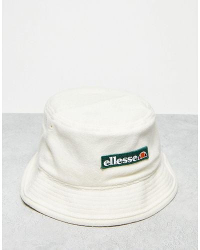Ellesse Community Club Unisex Bucket Hat - Natural